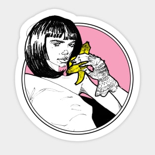 Banana Phone Olga Sticker